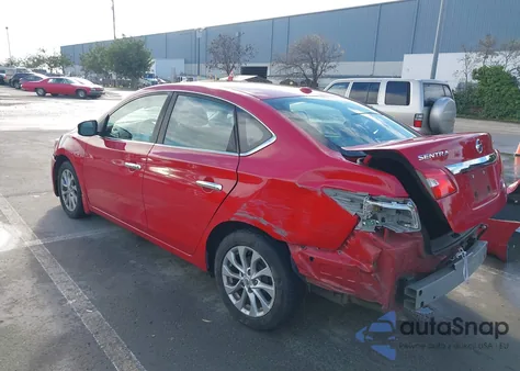 2018 Nissan Sentra Sv z USA, uszkodzony, nr VIN 3N1AB7AP8JY256268